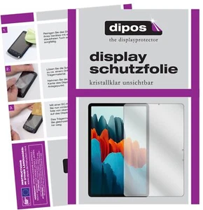 Screen Protector for Samsung Galaxy Tab S7 Protection Crystal Clear dipos - Picture 1 of 4