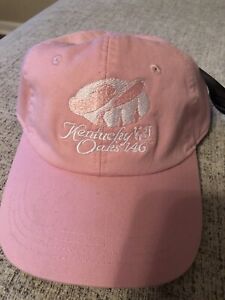KENTUCKY OAKS HAT 146  PINK CAP HAT CHURCHILL DOWNS 2020 NEW With Tags.