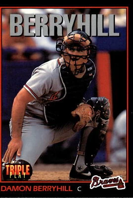 1993 Triple Play #113 Damon Berryhill - Image 1 of 2
