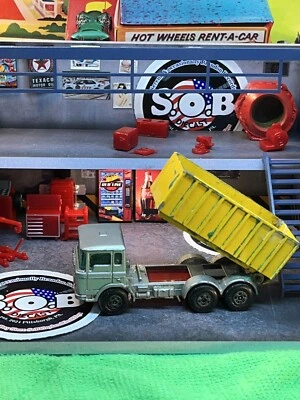 Camión de volteo Lesney Matchbox 1968 DAF plateado fundido a presión usado en muy buen estado Foto 1 de 4