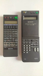 Lot Sony Vintage TV Remote Fernbedienung RMT V107A V108 Untested - Photo 1/8