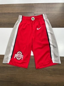 Nike Dri Fit Mens Size S Red OSU Ohio State Buckeyes Shorts Gym Sports Running - Picture 1 of 13
