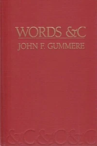 "Words &C" by John F. Gummere (1989)  - Imagen 1 de 1