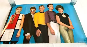 The B-52's Rare Vintage Early Poster Of The Band 37X25 - Picture 1 of 16