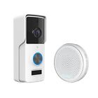 Wireless Video Doorbell Smartphone Intercom Camera IP65 Waterproof Grade