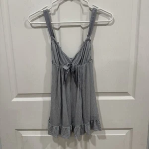womens victoria secret Lingerie Dress Size Small S Gray Lounge Babydoll - Picture 1 of 7