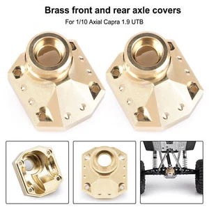 For 1/10 RC Crawler Axial Capra 1.9 UTB Car Brass Currie F9 Portal Cover Upgrade - Picture 1 of 11