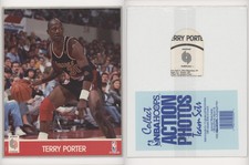 1990-91 NBA Hoops Action Photos Terry Porter #91T171C
