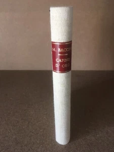 CAPINO D’ORO Manfredo Baccini Salani Editore 1935 - Imagen 1 de 6