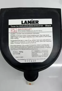 (4) Cartucho de tóner LANIER 1170159 para 6440, 6525, 6532, 6540, 6725, negro - Imagen 1 de 3