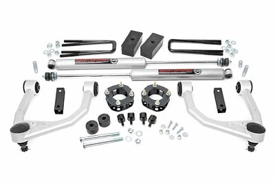 Rough Country 3.5in For Toyota Bolt-On Lift Kit w/N3 Shocks 07-20 Tundra - Image 1 of 4