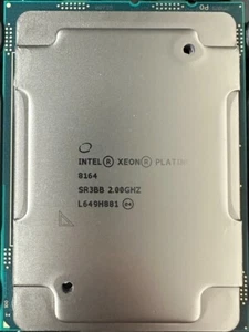 Intel Xeon Platinum 8164 2.0GHz 26-Core 35.75MB LGA3647 150W CPU Processor - Afbeelding 1 van 2