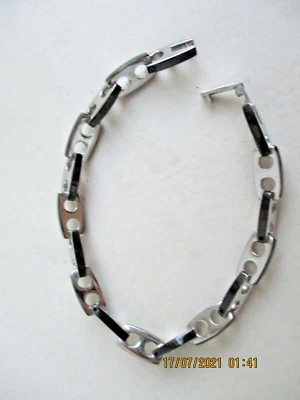 Bracelet signé ROCHET vintage antique costume jewelry bracelet Foto 1 de 4