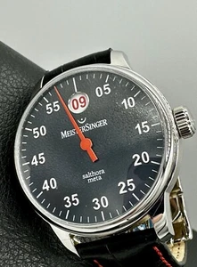 MEISTERSINGER Salthora Meta JUMP HOUR MSAM907 Swiss Automatic 43mm UNWORN - Picture 1 of 12