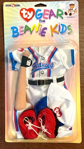 TY Gear for Beanie Kinder BASEBALL Outfit ~ new old stock in package - Bild 1 von 5