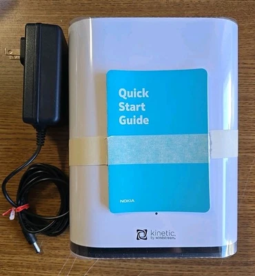 Nokia Kinetic WiFi Beacon 6, WiFi 6 Mesh Router (HA-0336G-A) New Sealed (No Box) - Image 1 of 4