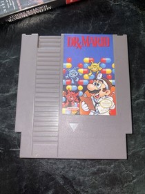 Cartucho Videojuego Dr Mario NES Nintendo Probado Funciona