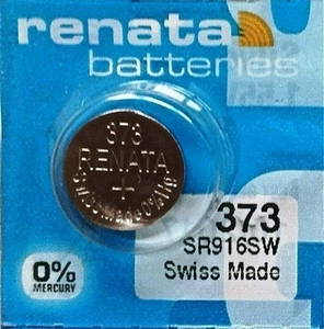 Baterías Reloj Renata 373 | SR916SW - Imagen 1 de 5