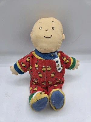 "Pijama Calliou vintage para dormir 8"" muñeco de peluche juguete de peluche dibujos animados 1996" Foto 1 de 4
