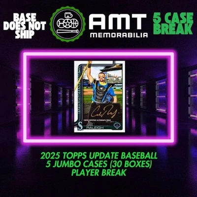 Sandy Alcantara Miami Marlins 2025 Topps Update Jumbo 5X Case 30X Box Break #4 - Image 1 of 3