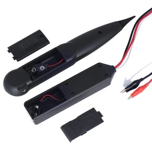 1Set Netzwerkkabeltester RJ11-Tester Durchgangstest Drahtkabeltontest7863 - Afbeelding 1 van 4