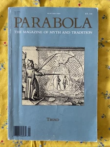 PARABOLA The Magazine of Myth Tradition (Winter 1989 Triad, paperback) - Picture 1 of 9