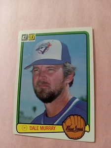 1983 Donruss Dale Murphy, Toronto Blue Jays #381 EXMT See Scan!!!!!!!!!! - Picture 1 of 2