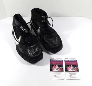 Zapatos de baloncesto Nike Elite emitidos por el juego firmado por Rashard Lewis 2 autos JSA - Imagen 1 de 9