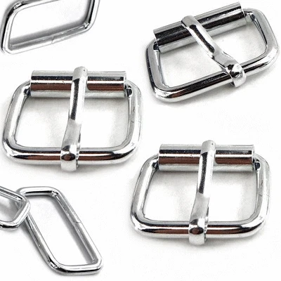 GLETSCHERLICHT 5 Stück ! Schnallen Gürtelschnallen 20mm Leder Sattler Rollschnallen DIY Basteln