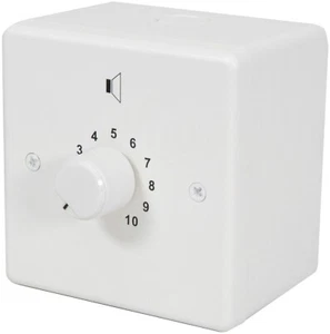 Controles de volumen Adastra 952.464UK 100 V - atenuador de 24 W equipado con relé | blanco - Imagen 1 de 3
