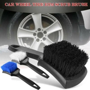 Scrub Brush Washing Cleaning Tool Car Wheel Tire Brushes Auto Detailing Brush - Picture 1 of 15
