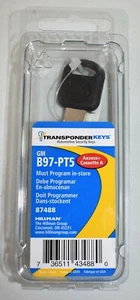 Hillman Group Auto Transponder Blank Key B97-PT5 - New Uncut - Picture 1 of 4