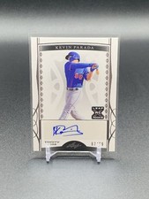 2022 Leaf Trinity Kevin Parada BA-KP1 XRC Silver Foil Auto /99 | New York Mets