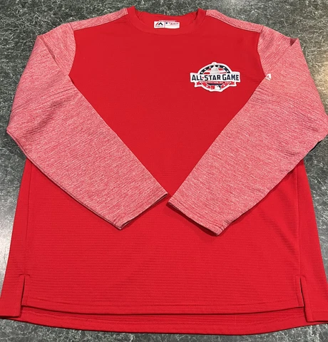 2018 MLB All Star Game Washington DC Nationals Light Sweatshirt Mens Size Large Cover