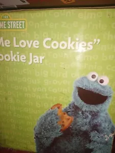 Sesame Street Cookie Monster Jar "Me Love Cookies" 2006 Numbered Ltd Ed NIB - Picture 1 of 2