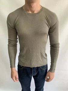 Rare vintage louis vuitton lv men’s long sleeve wool sweater pullover - Picture 1 of 12