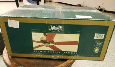 Vintage Original Hunter 52 Inch 5 Reversible Blade Ceiling Fan Model 25734 NEW - Image 1 of 4