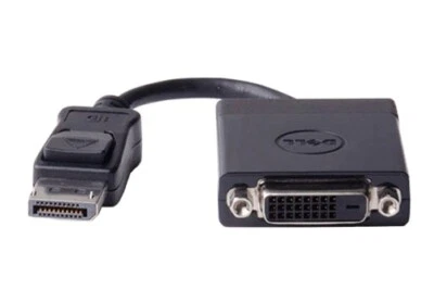 Dell DANARBC084 GENUINE Display Port Computer Output to DVI Adapter Dongle Cable - Image 1 of 2