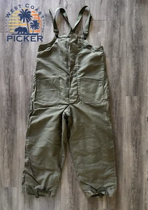 WWII U.S NAVY Deck Bib Overall Size Medium - Picture 1 of 12