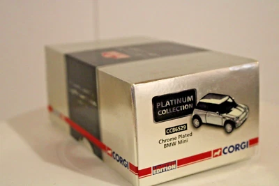 Corgi #CC86529  2001 BMW Mini Cooper - CHROME PLATED - Image 1 of 4