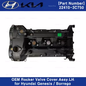 224103C750 Genuine VALVE COVER ASSY-ROCKER Left for Hyundai Genesis Kia Borrego - Picture 1 of 2