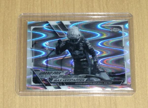 2021 Topps Chrome Formula 1 Racing Ray Wave Refractor Max Verstappen #142 - Bild 1 von 2