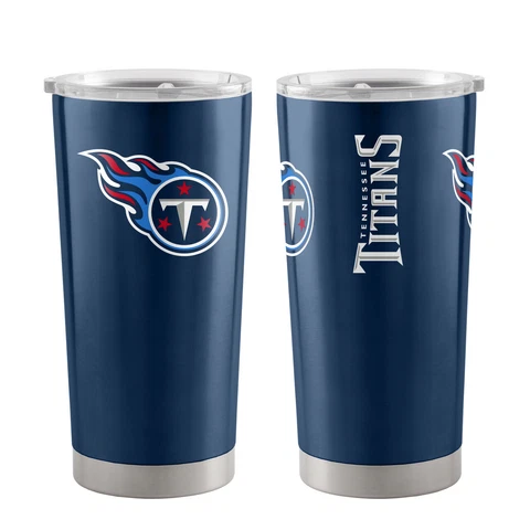 Tennessee Titans Ultra Navy 20oz Travel Tumbler NFL Cover