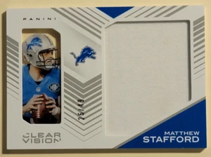 Camisetas jumbo Matthew Stafford 2015 Panini Clear Vision Clear Vision/49 #JJ-MS - Imagen 1 de 6