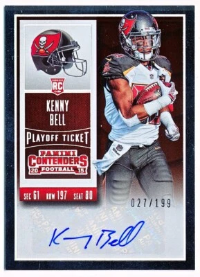 2015 Contenders Playoff Ticket Variation Auto SP Rc /49 /99 /125 /199 - You Pick - Image 1 of 2