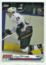 2005-06 Milwaukee Admirals (AHL) Darren Haydar