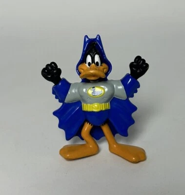 McDonalds 1991 Happy Meal Toy Super Looney Tunes Pato Lucas/Figura de Batman Foto 1 de 4