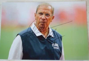 Andy Talley Villanova Football handsigniertes signed Color Snap Shot Foto 4x6 - Bild 1 von 1