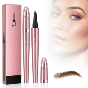 3D Natural Microblading Eyebrow Pencil Waterproof Long-Lasting Contouring Pen - Picture 1 of 16