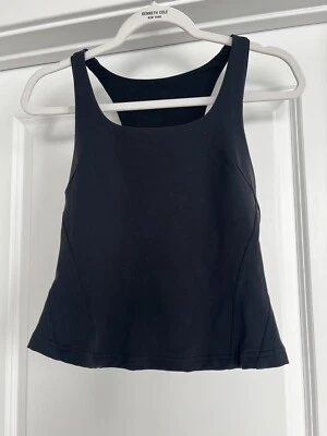 Camiseta sin mangas Lululemon para mujer negra sin mangas espalda deportiva ropa deportiva talla 4 Foto 1 de 4